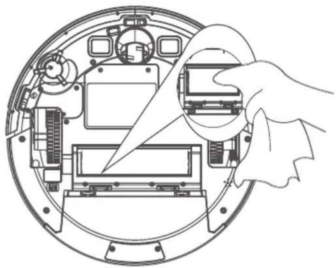 Setti+ RV500 Smart - Czyszczenie filtra pojemnika na nieczystości - 5