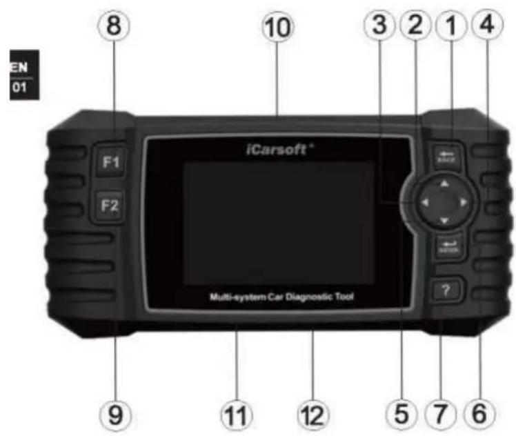iCarsoft® Multi-system Car Diagnostic Tool