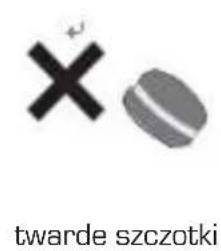 Berg BRGWA49D - Poniższe substancje mogą uszkodzić powierzchnię winiarki: - 2