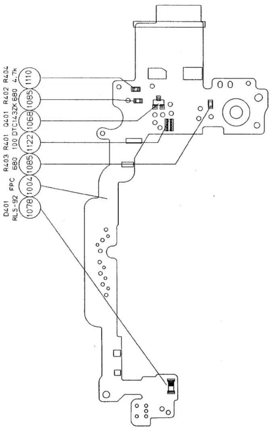 D401 RLS-92 FPC 1078 1004 1122 1122 1068 1085 1085 1085 680 100 DTC143ZK 680 4.7k R403 R401 Q401 R402 R404 1110