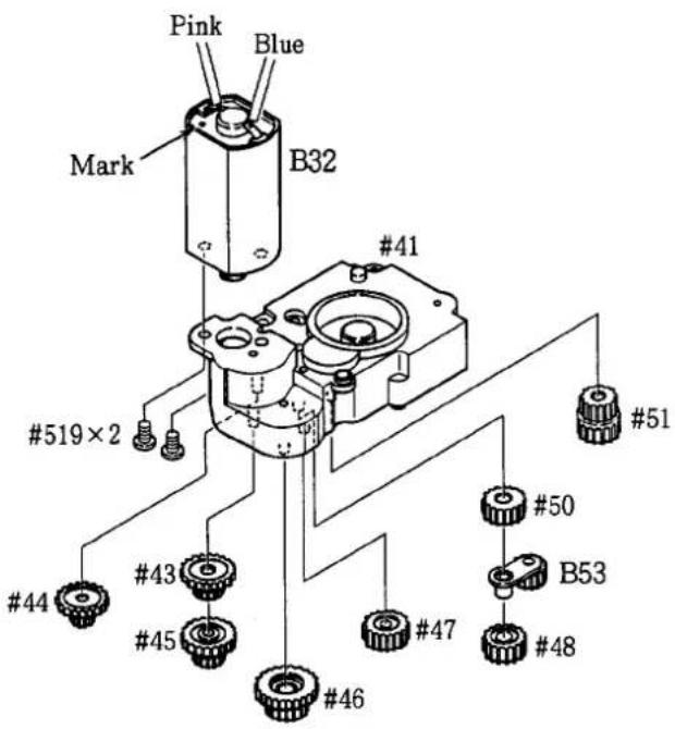 NIKON F50DP - FILM ADVANCE MECHANISM GROUP - 1