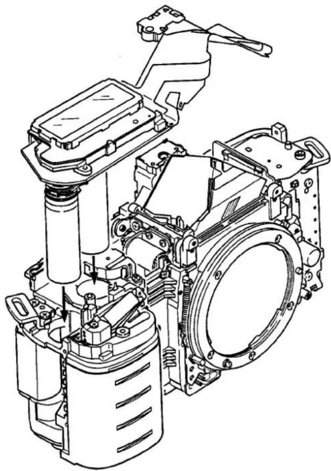 NIKON F50DP - Mounting penta FPC group - 1