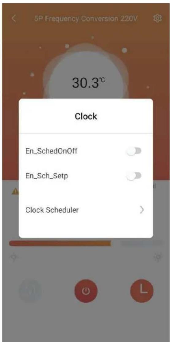 5P Frequency Conversion 220V 30.3°C Clock En_SchedOnOff En_Sch_Setp Clock Scheduler