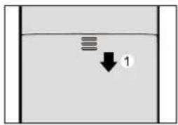 HAIER LU65X72G - 安装遥控器电池 - 1