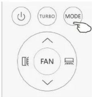 TCL TAC-12CHPB/MZW - FAN MODE (nie przycisk WENTYLATOR)—opcja, wybrane modele - 2