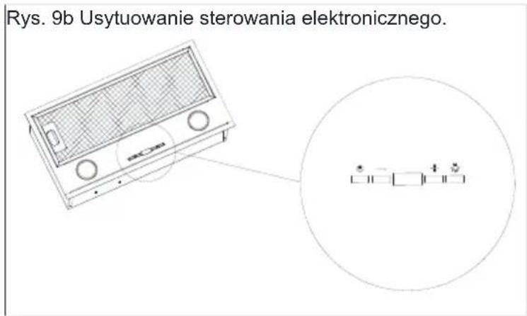 Berg RIVO ECO - Sterowanie pracą okapu - elektroniczne - 1