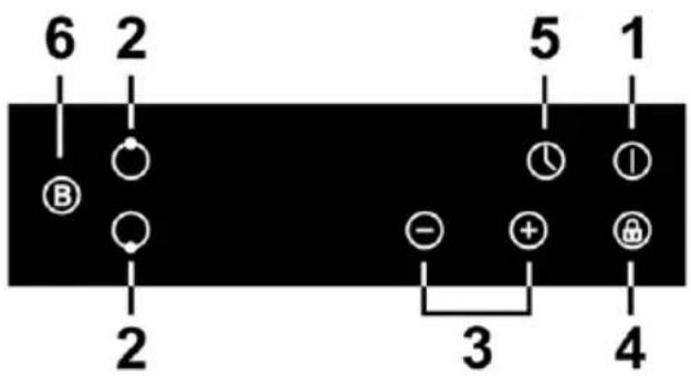 Berg BRGI 603N - Model 5: płyta indukcyjna XBERG BRGI 303 N - 1
