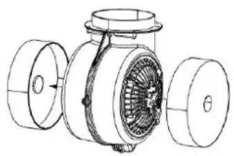 Berg INSET GEST - FILTR ALUMINIOWY - 1