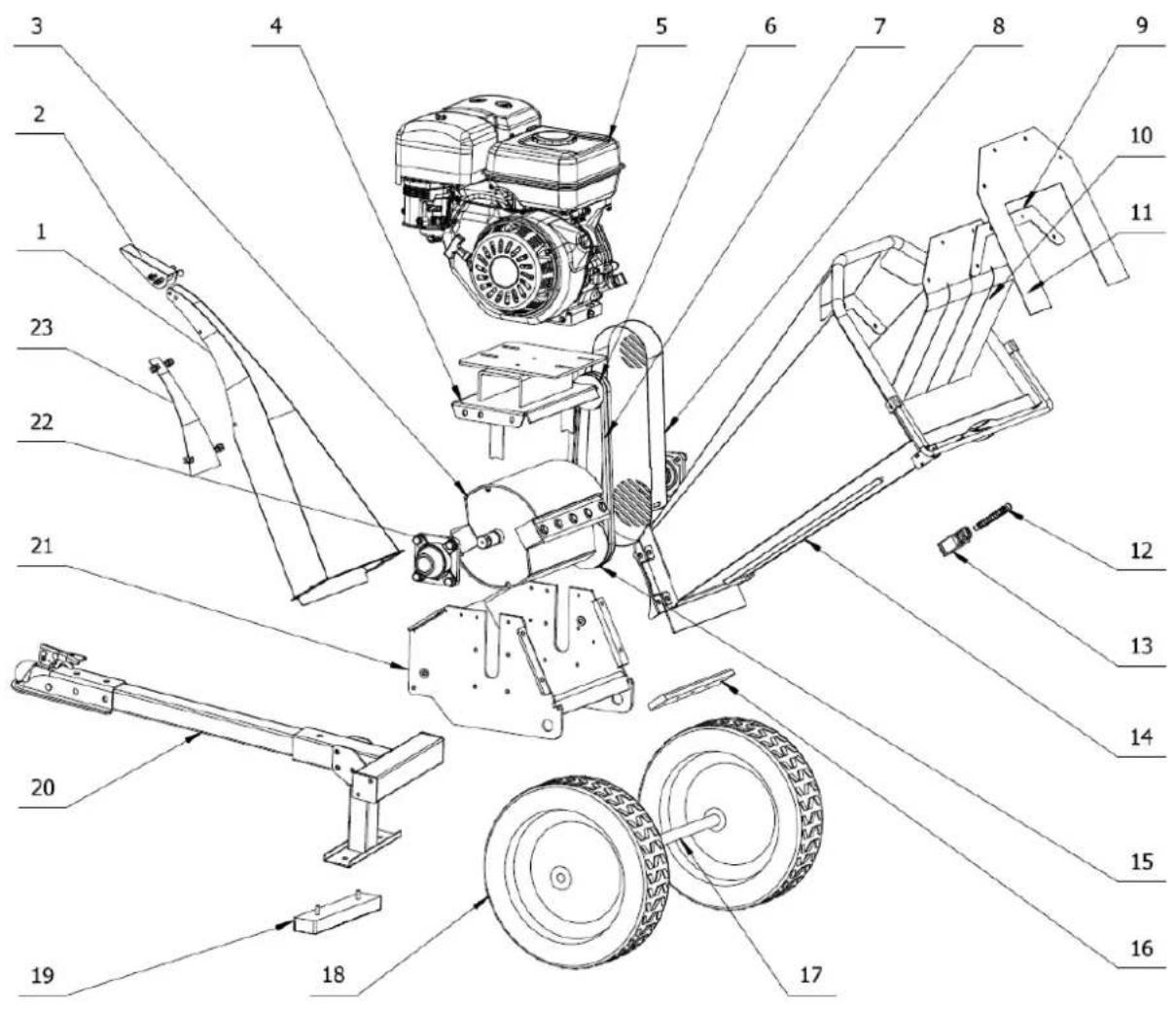Faworyt PRS420 - RYSUNEK ZŁOŻENIOWY NR 1 - 1