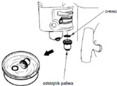 O-RING odstojnik paliwa
