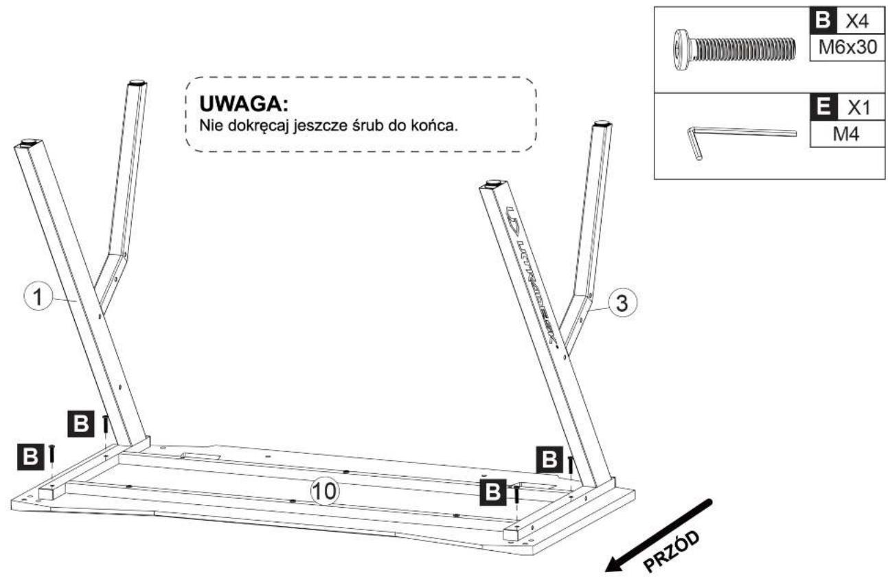 Ultradesk Action - ELEMENTY BIURKA: - 3