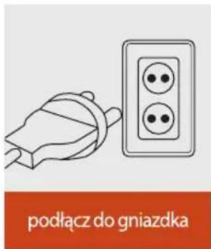 podłącz do gniazdka