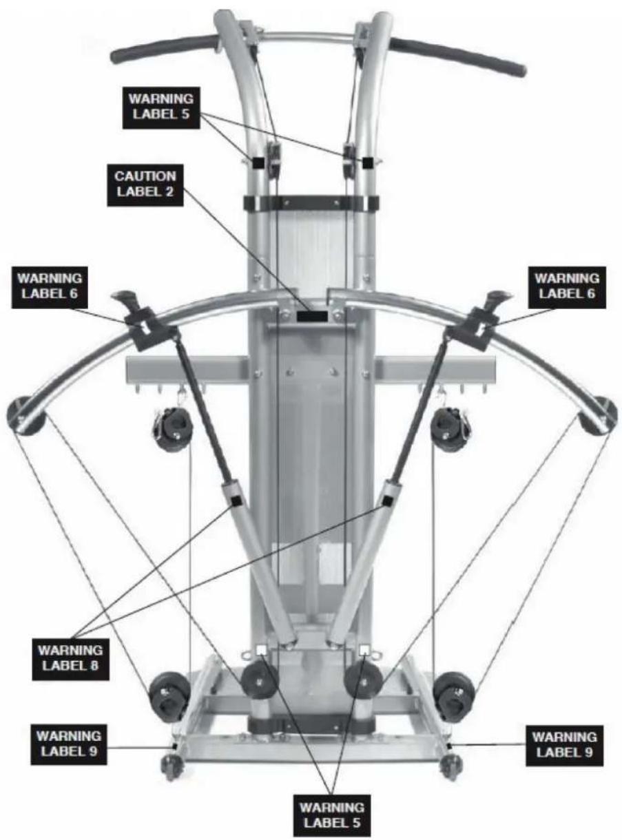 TAURUS Atlas Ultra Force Pro - WARNING LABEL 7 - OSTRZEŻENIE: NAKLEJKA 7 (po obu stronach) - 1