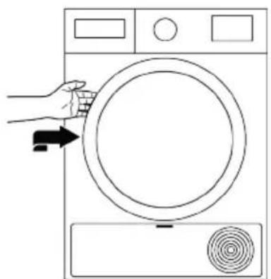 GRUNDIG GT76924WBPB - Przygotowanie suszarki - 1