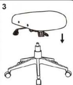 BOSS B6776 - IMPORTANT NOTICE: HARDWARE PACKAGE IS ATTACHED ON THE BOTTOM OF SEAT CUSHION. - 6