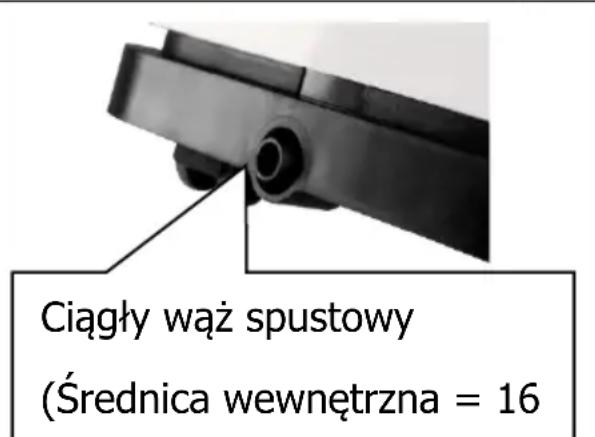Ciągły wąż spustowy (Średnica wewnętrzna = 16