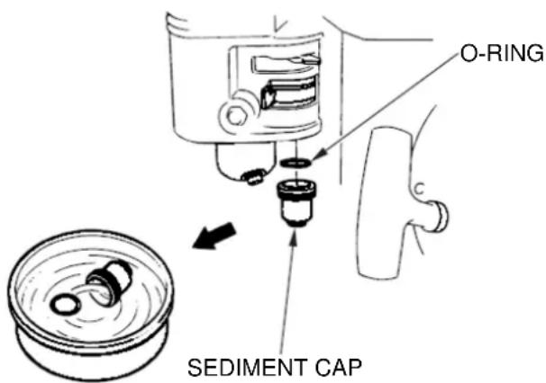 O-RING SEDIMENT CAP