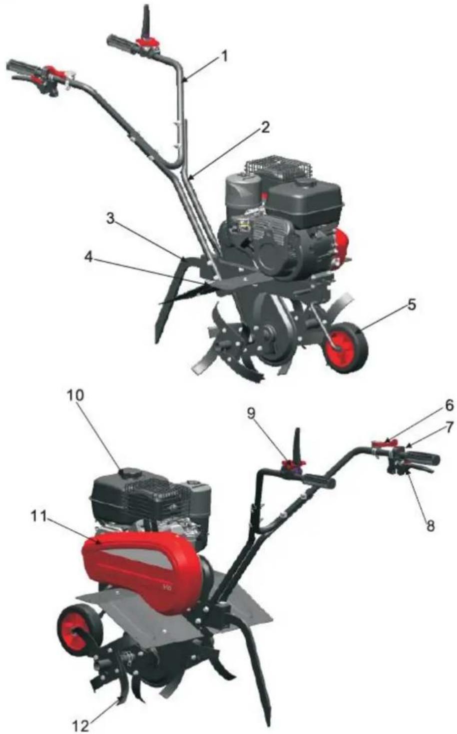 Hortmasz HGS 550 - BUDOWA GLEBOGRYZARKI - 1