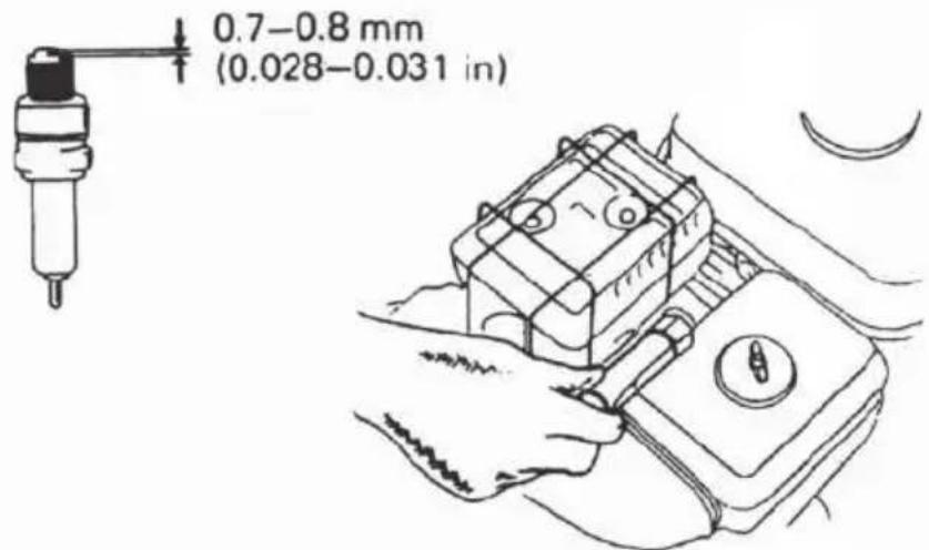 0.7-0.8 mm (0.028-0.031 in)