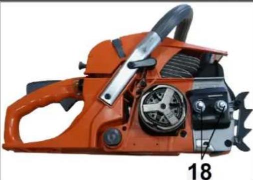 Handy Prime RG4616-B4 - Montaż prowadnicy i łańcucha - 3