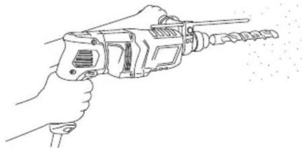 HiKOKI DH24PX2 - Rotation + hammering - 1