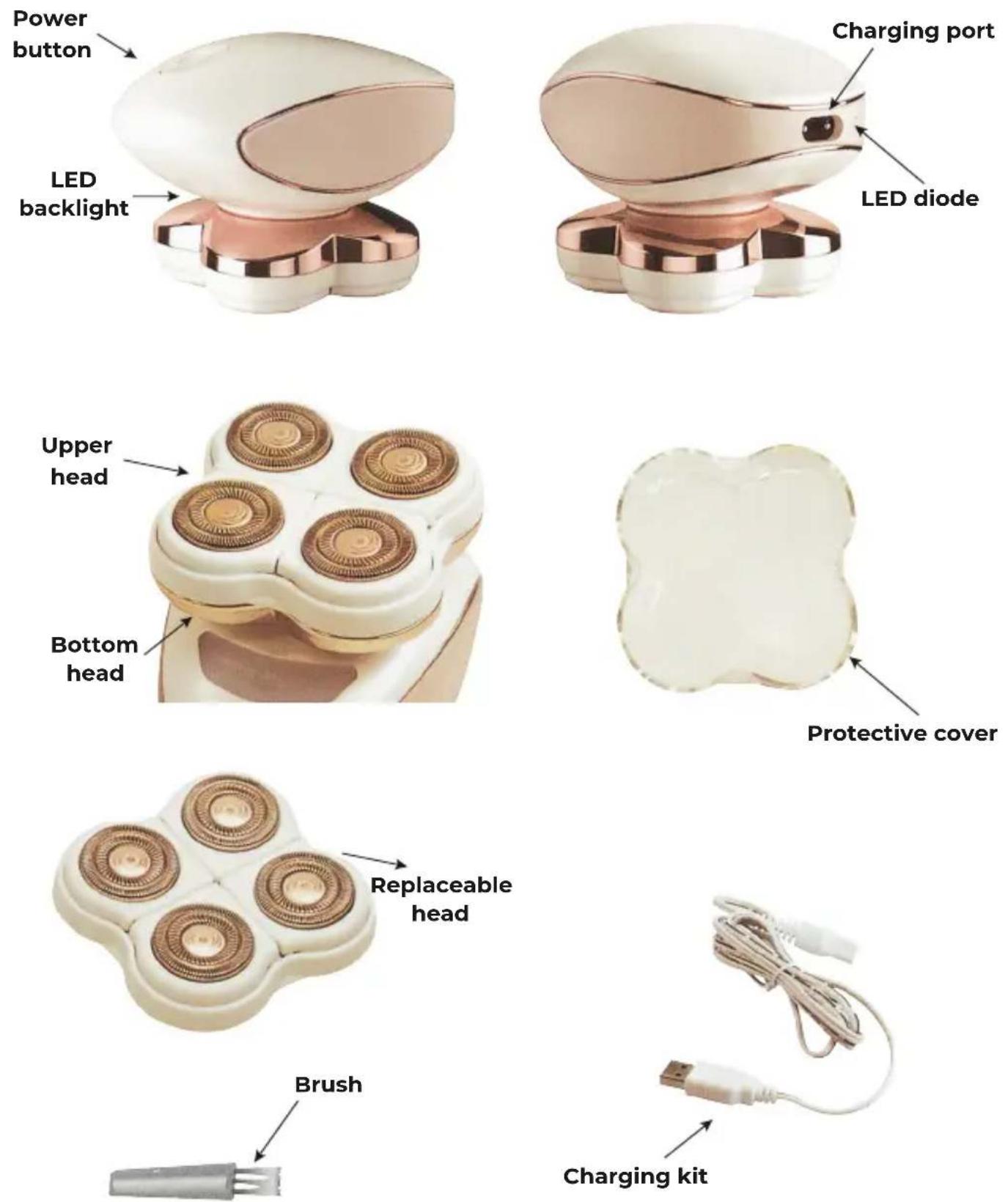 Garett Beauty Shine - Disassembly / replacement of the head - 3