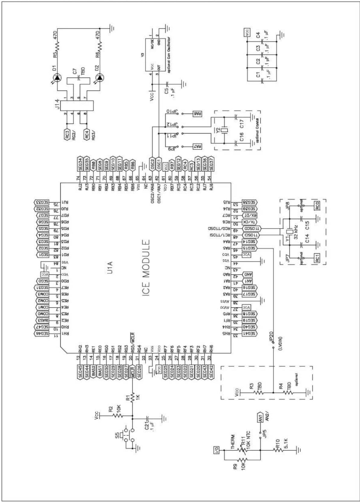 U1A ICE MODULE VCC R2 10K S5 .1μF C21 .1μF VCC R3 TBD R4 TBD optional VCC R9 10K R1 1K C21 .1μF VCC R2 10K S5 .1μF VCC R3 TBD R4 TBD optional VCC R9 10K R1 1K C21 .1μF VCC R2 10K S5 .1μF VCC R3 TBD R4 TBD optional VCC R9 10K R1 1K S5 .1μF VCC R2 10K S5 .1μF VCC R3 TBD R4 TBD optional VCC R9 10K R1 1K S5 .1μF VCC R3 TBD R4 TBD optional