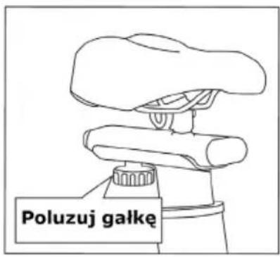 Poluzuj gałkę