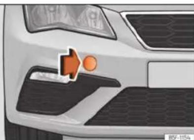 SEAT Leon ST (2020) - Mocowanie linki holowniczej z przodu - 1