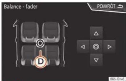 Balance - fader POWERÓT D BPS-01w8