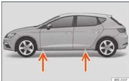 SEAT Leon ST (2020) - Podnoszenie pojazdu - 1