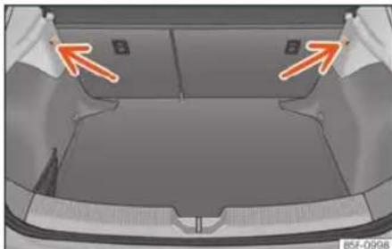 SEAT Leon ST (2020) - Haczyki na torby - 1