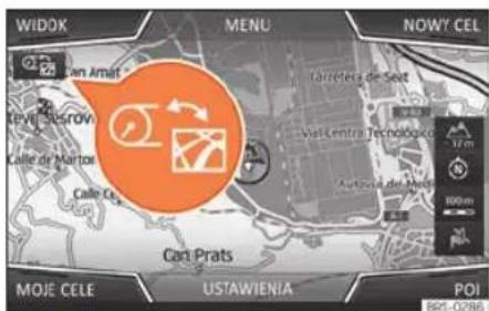 WIDOK Menu NOWY CEL San Amat Levi Desrovi Calle de Marton Calle C4 Gad Prats MOJE CELE USTAWIENIA POI 10 m 200 m 800 m 801-0286