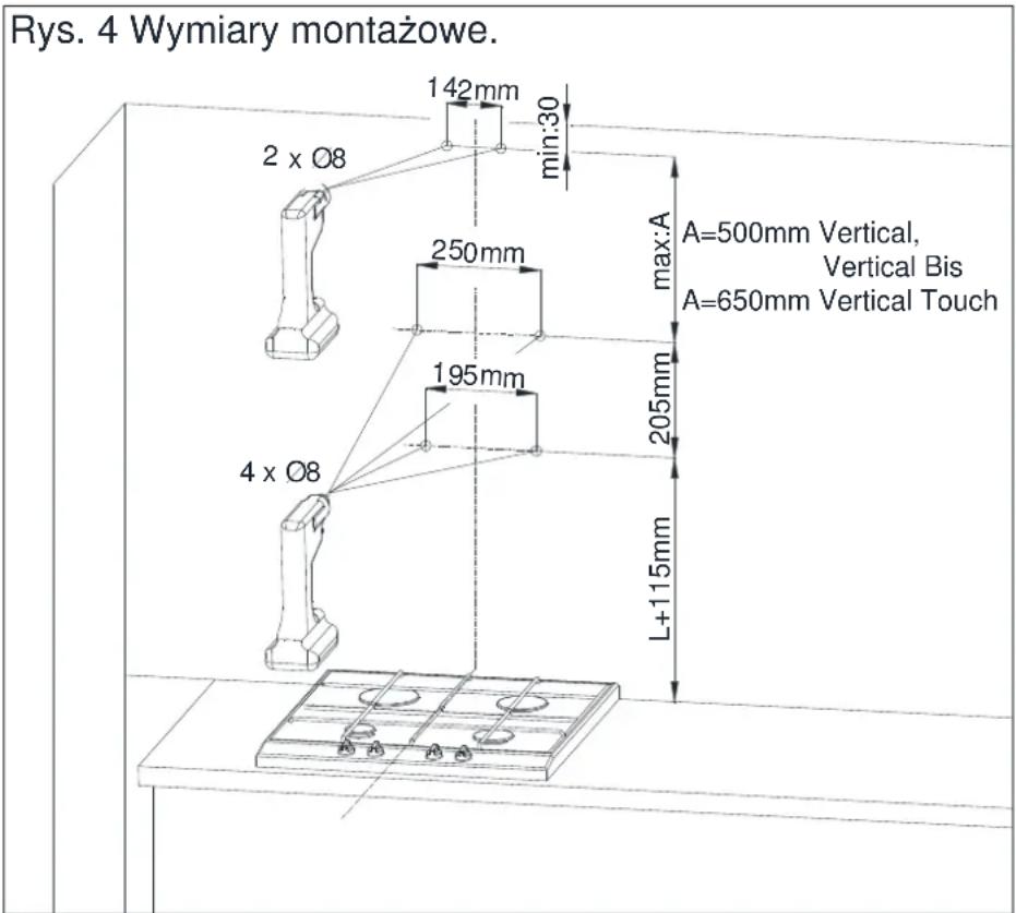 MAAN Vertical 60 - Czynności montażowe: - 1