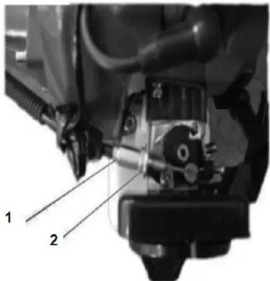 Handy TMK325 - Regulacja linki gazu - 1