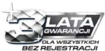 SLATA GWARANCJI DLA WSZYSTKICH BEZ REJESTRACJI