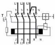 HAGER VF118TTQ - Four pole - 2
