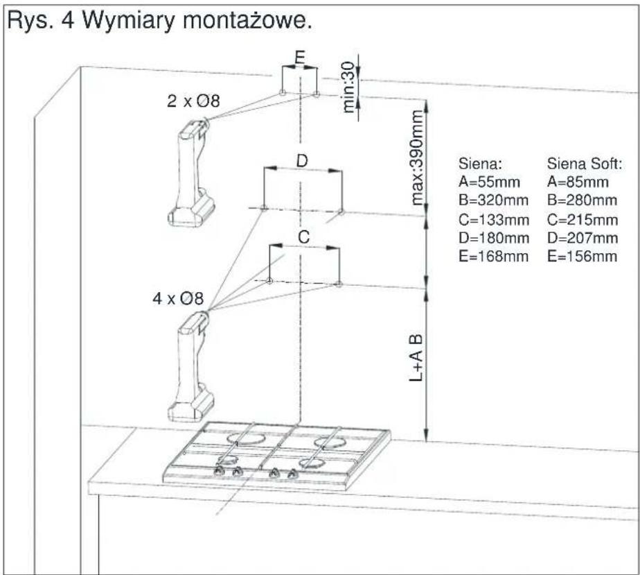 MAAN Ares M 60 Soft Touch - Czynności montażowe: - 1