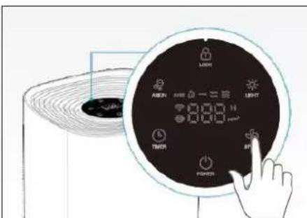 TCL KJ255F - Proces parowania oczyszczacza z siecią WiFi - 1