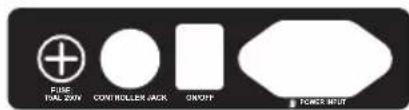FUSE TAL ZWN CONTROLLER JACK ON/OFF POWER INPUT