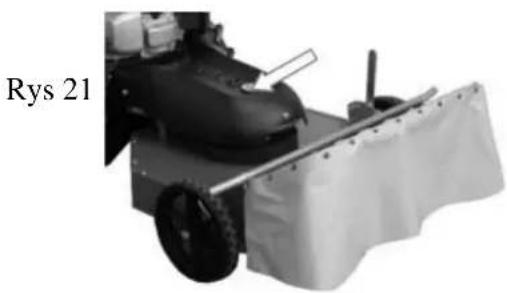 Dakr Tekton BS675EXI - Wymiana mulczowacza na adapter koszący. - 1