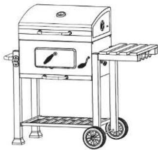 Meven MV-DS-34 - GRILL OGRODOWY RUBEN Model: MV-DS-34-RUBEN - 1