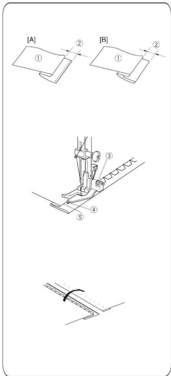 JANOME Juno E1015 - Przyszywanie zamka błyskawicznego - 2