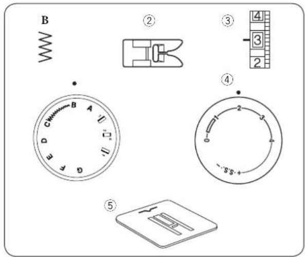 JANOME Juno E1015 - Obrót na igle pod kątem prostym - 9