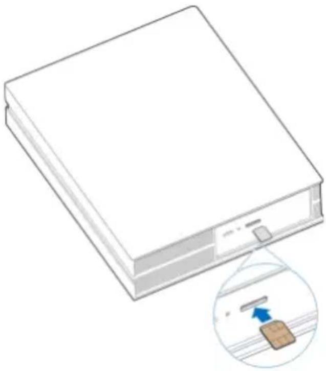 ZTE MF297D - Wkładanie karty nano-SIM - 1
