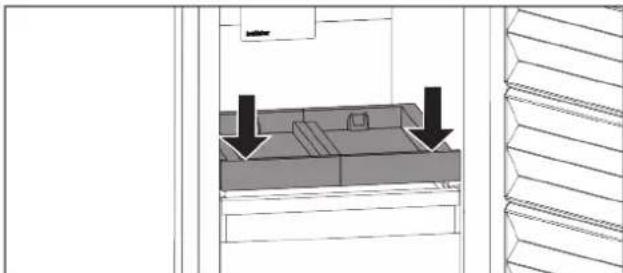 LIEBHERR GNE 52Z7 - Zaktadanie wysuwanej półki - 3
