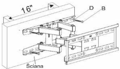 16" Ściana D B