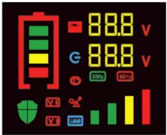 88.8 V G 88.8 V 50Hz 60Hz V↓ V↑ LAM