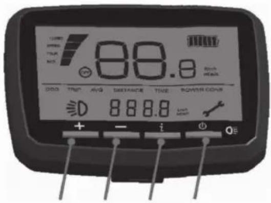 1000 SPRING TURS MOS. 88.8 Pitch HEAD DOD TRIP AVG DISTANCE TIME POWER COVER D 888.8 LINES MOUNT + - i QE