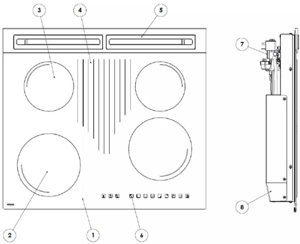 Solgaz IC 4+1 - Kuchnia Innova - 1